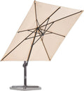 9x9 FT Navy Blue Aluminum Cantilever Patio Umbrella A2831