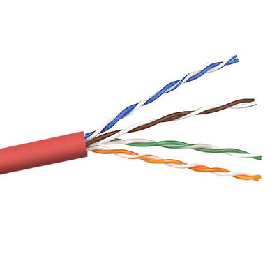 Cat5e Bulk Cable 1000ft Red R611832