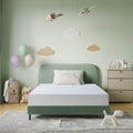 Black 8 inch Twin Size Gel Memory Foam Mattress E300137