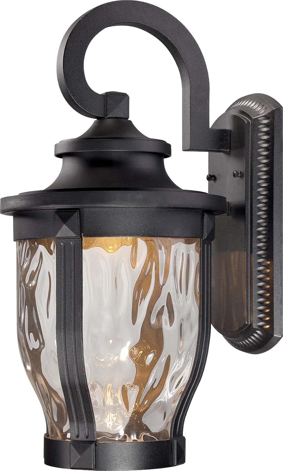 Black Cast Aluminum Outdoor Wall Light X6488
