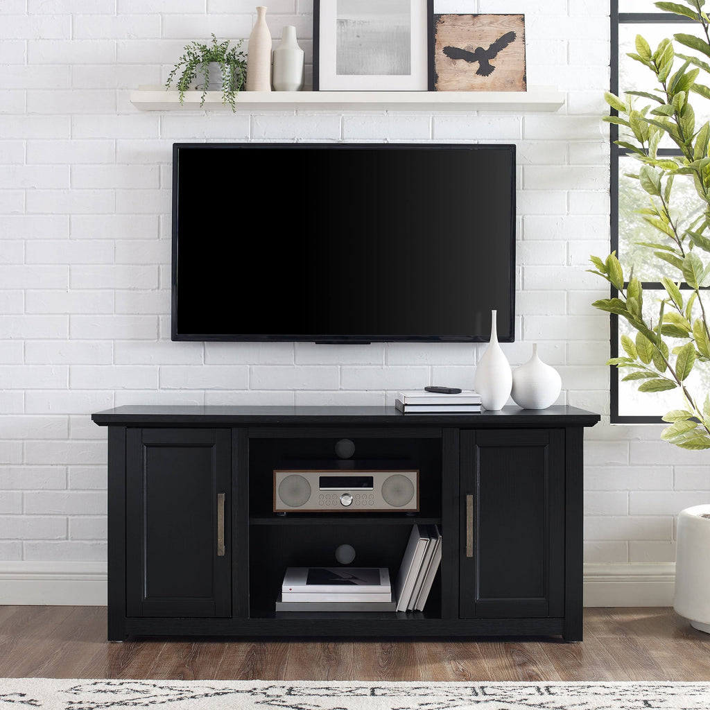 Whitewash Low Profile TV Stand G4553