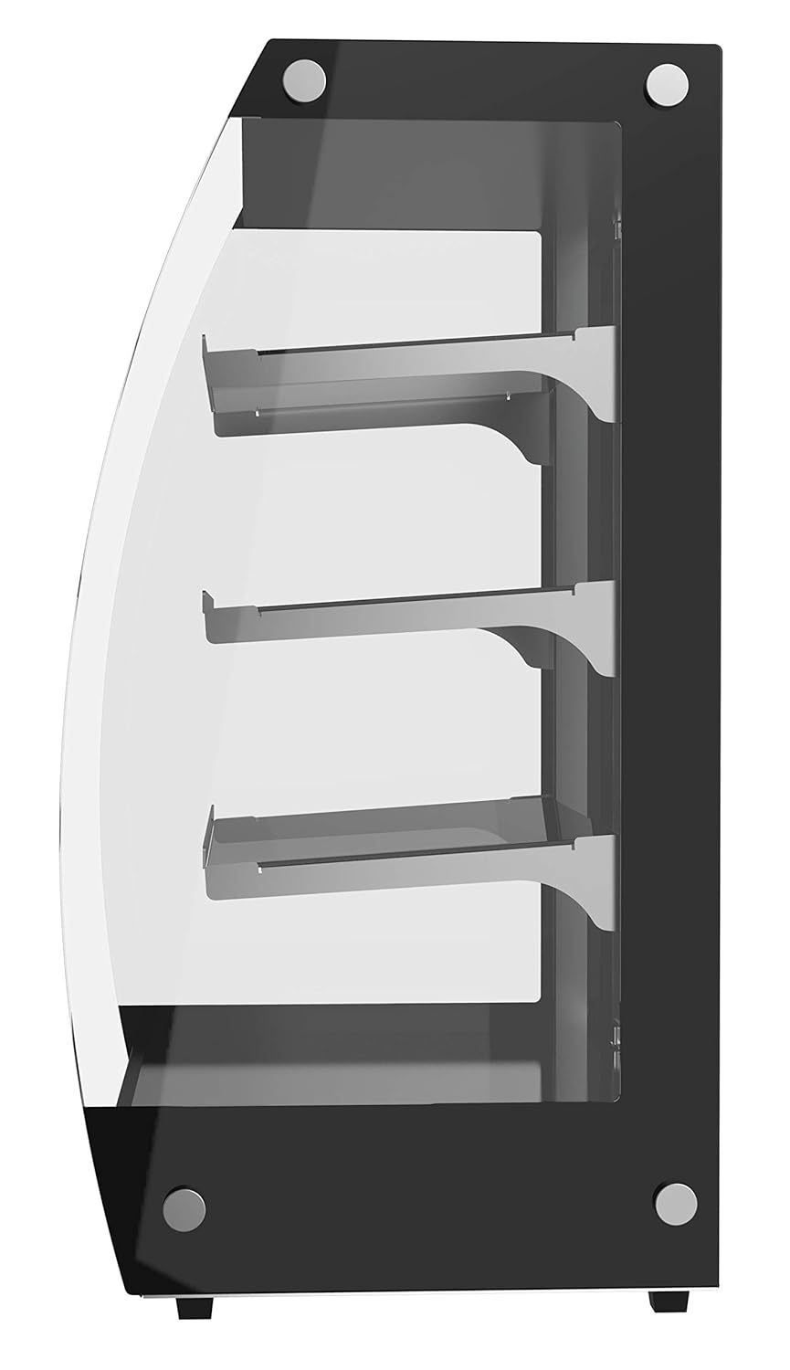 Commercial Glass Bakery Display Case 4 Tier with LED Lighting C391676