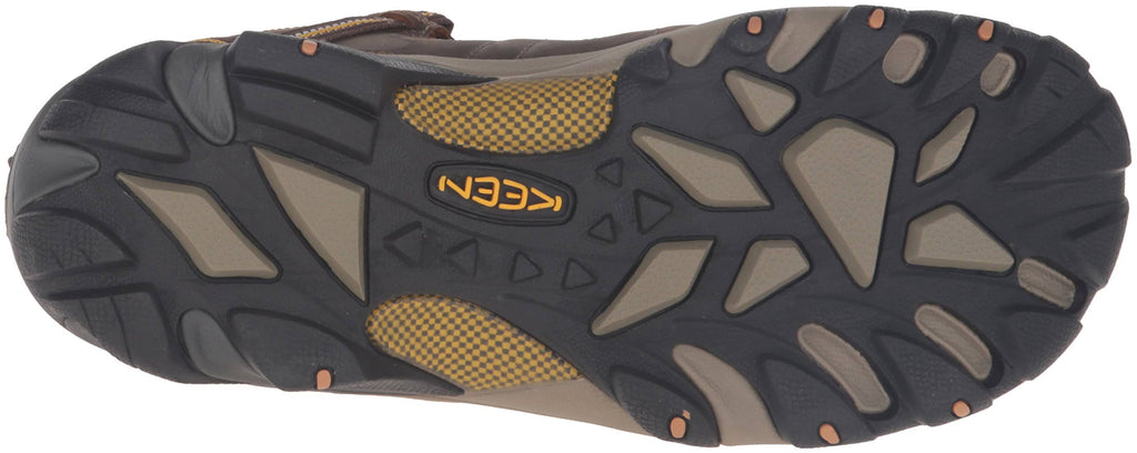 Cascade Brown/Golden Yellow Wide Hiking Shoes W435295