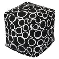 Black Cube Ottoman P1250