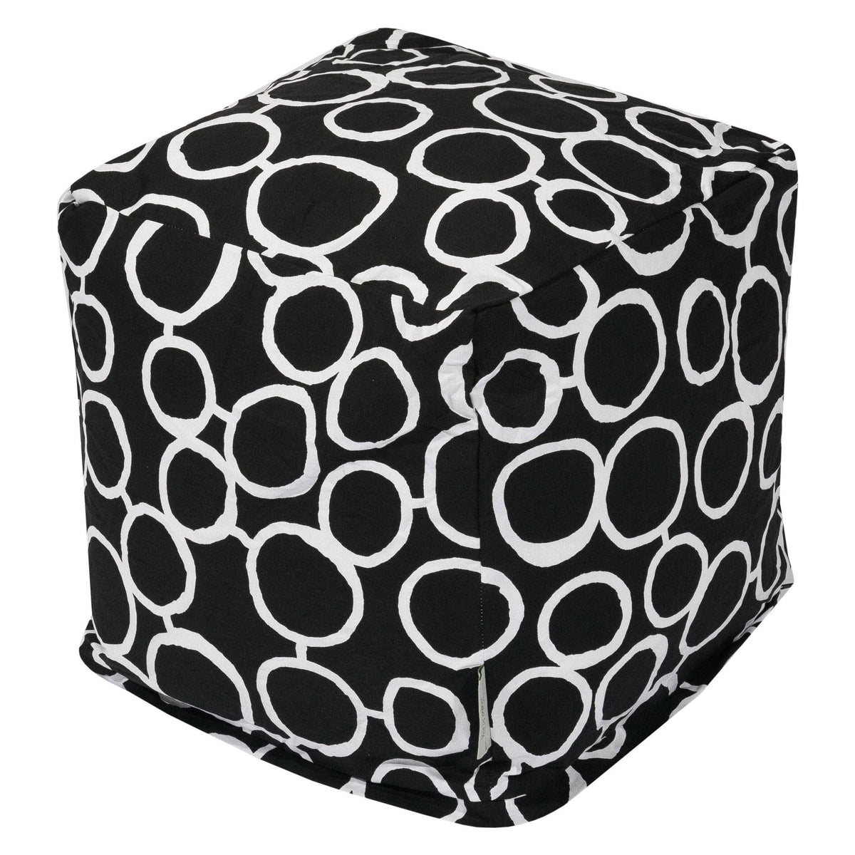 Black Cube Ottoman P1250