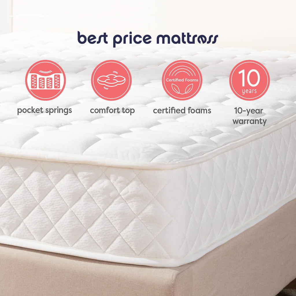 8 Tight Top Pocket Spring Mattress F62533