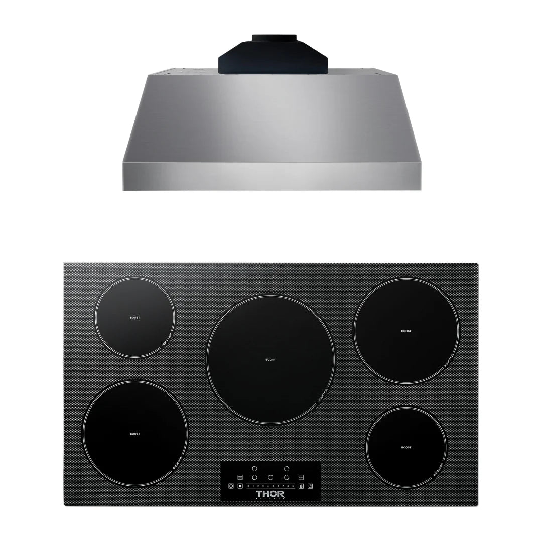 36 Induction Cooktop Range Hood G577