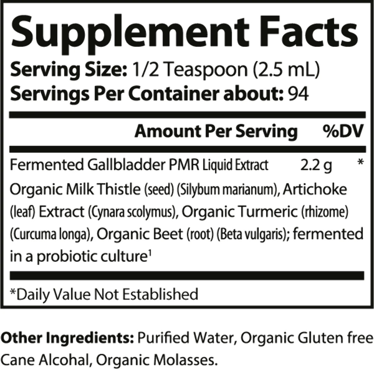 Fermented Gallbladder Support N952