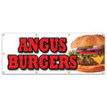 36"x96" Burgers Banner Sign L7604
