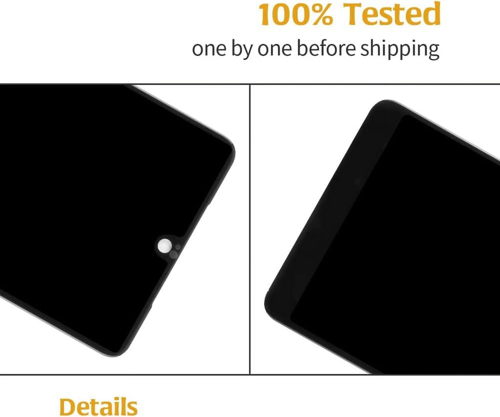 Black 5.7 Inch LCD Display Screen Replacement with Tools Y74949