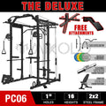 Power Rack Cage with Cable Crossover Machine A18007