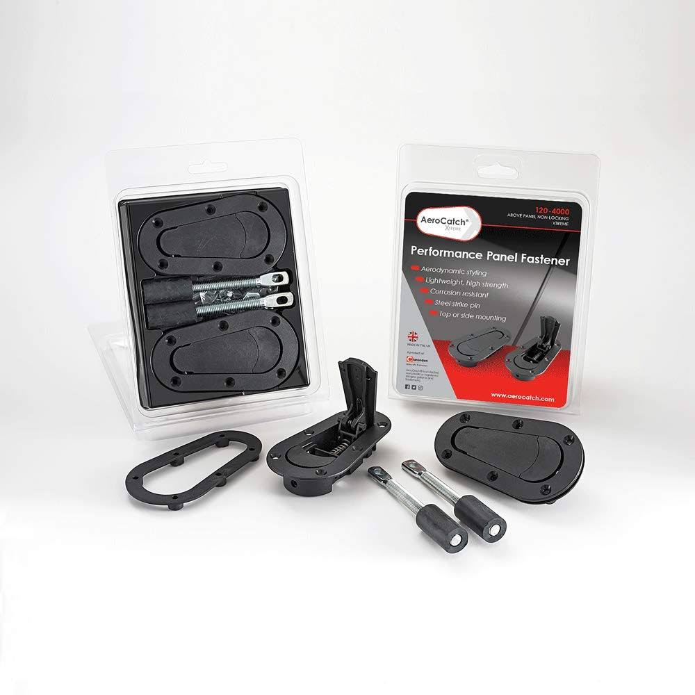 Black Hood Latch and Pin Kit H746