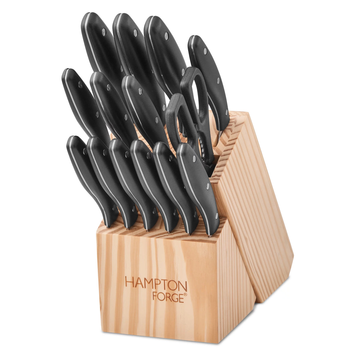 15 Piece Full Tang Knife Block Set T98710