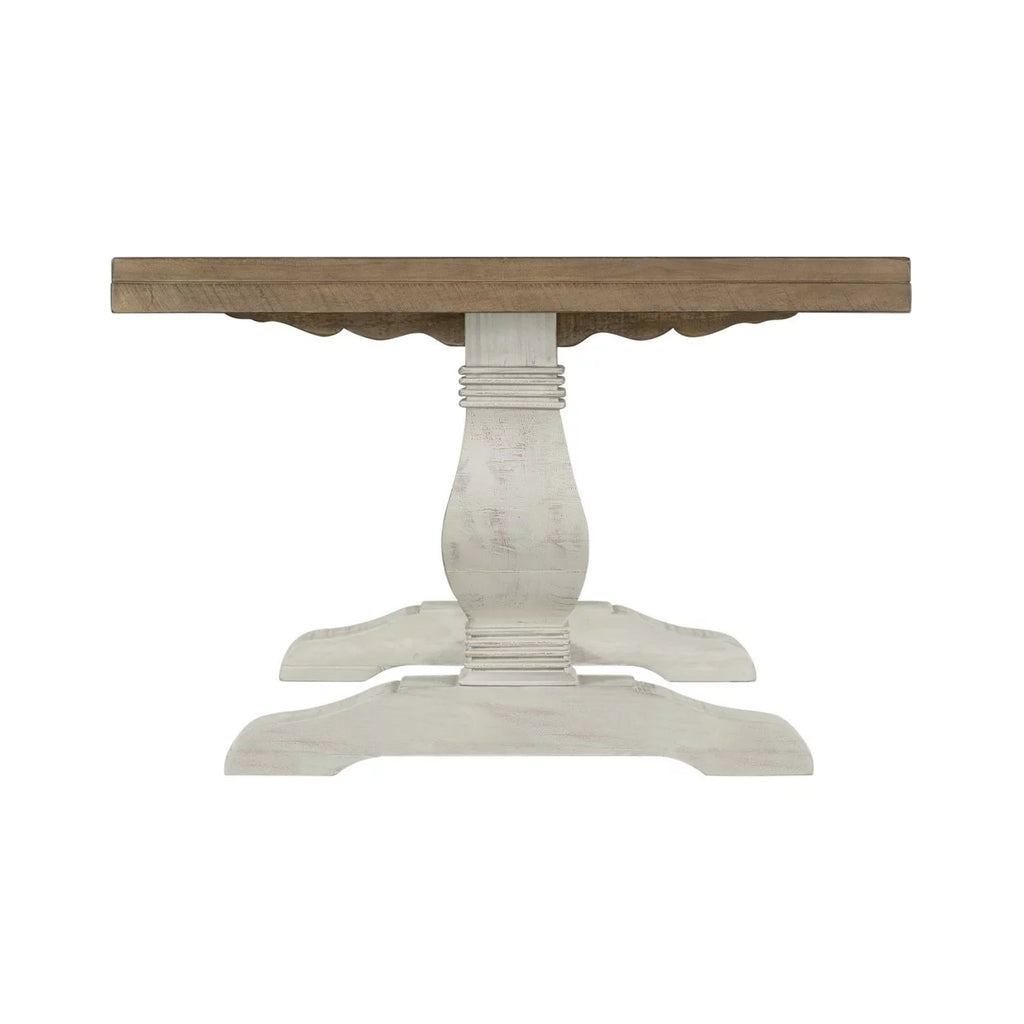 19 Inch Coffee Table with Pedestal Base G93762