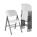 White Resin Folding Chair 4-Pack N930134
