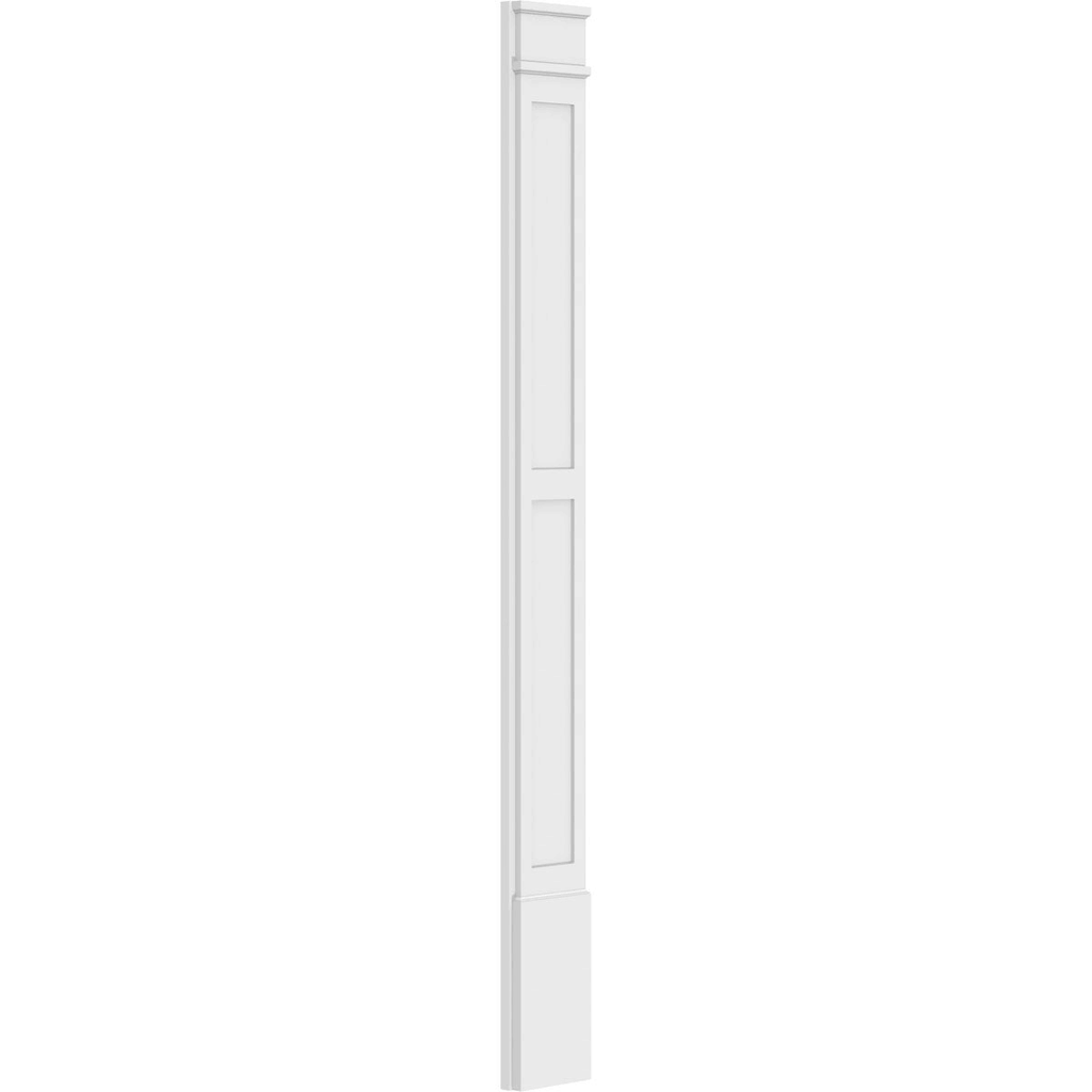 PVC Pilaster with Decorative Capital & Base (Pair) L5268