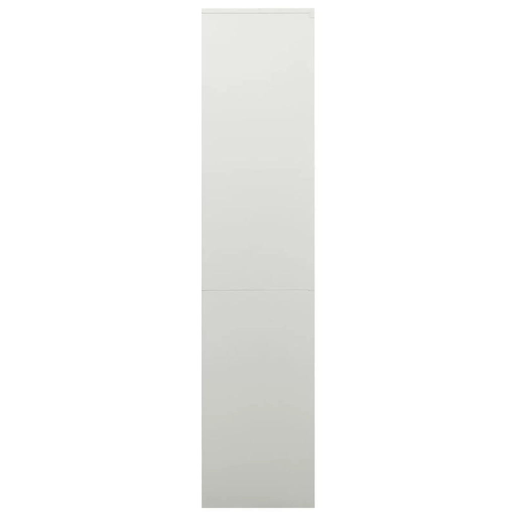 Light Gray File Storage Cabinet with 3 Adjustable Shelves J269226
