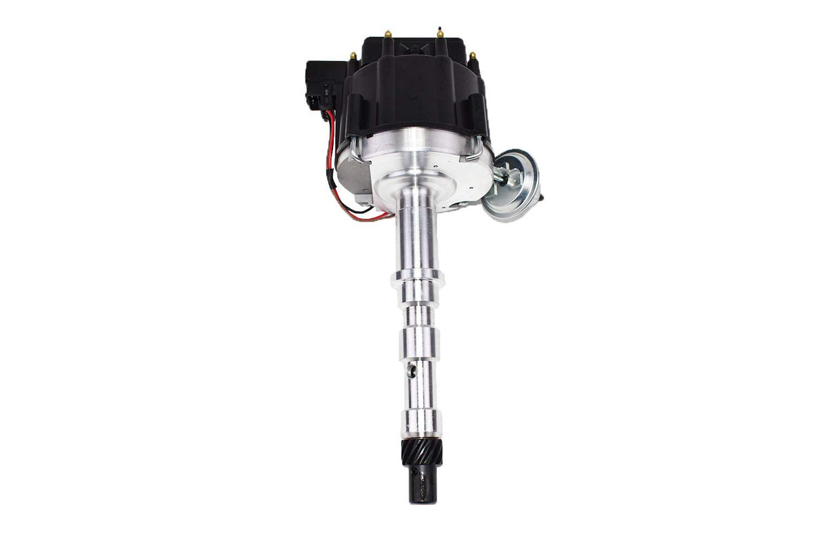 HEI Distributor, 8.0mm Spark Plug Wires, and Battery-Pigtail Harness Kit U23679