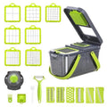 22-in-1 Vegetable Chopper with Container and 13 Blades U8296