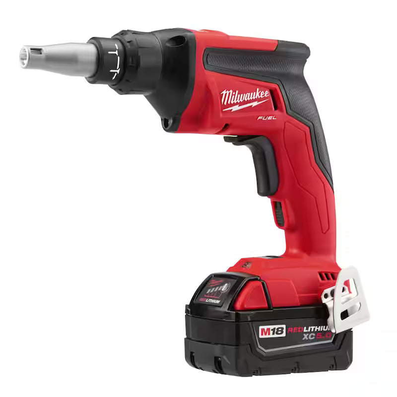 18V Lithium-Ion Brushless Cordless Drywall Screw Gun Kit with Cut Out Tool M4200