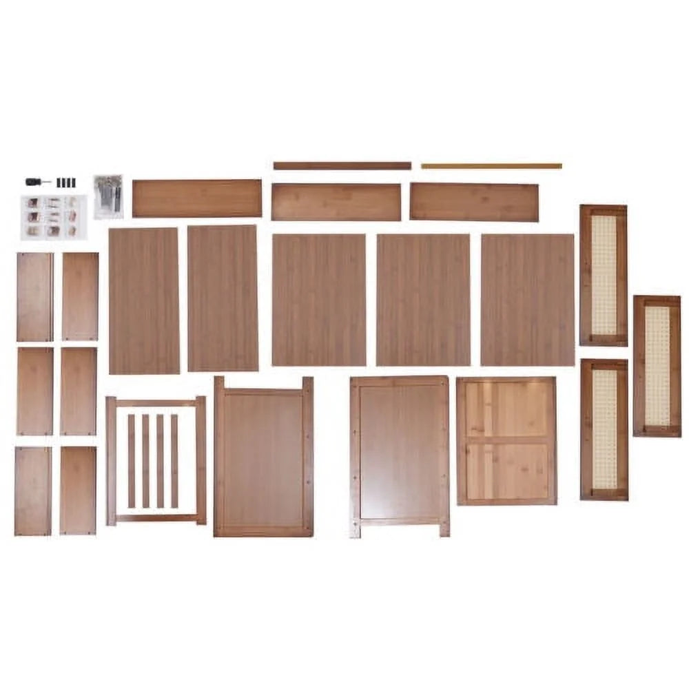 3 Drawer Bedside Nightstand V42076