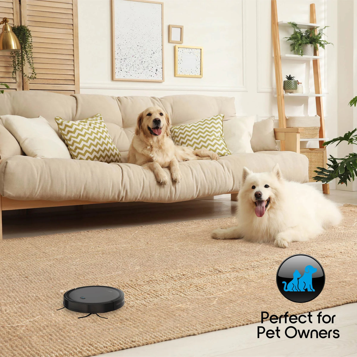 WiFi Robotic Vacuum Cleaner with App Remote Control N705264