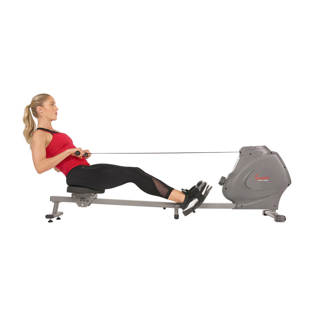 Magnetic Rowing Machine with LCD Monitor Y2122