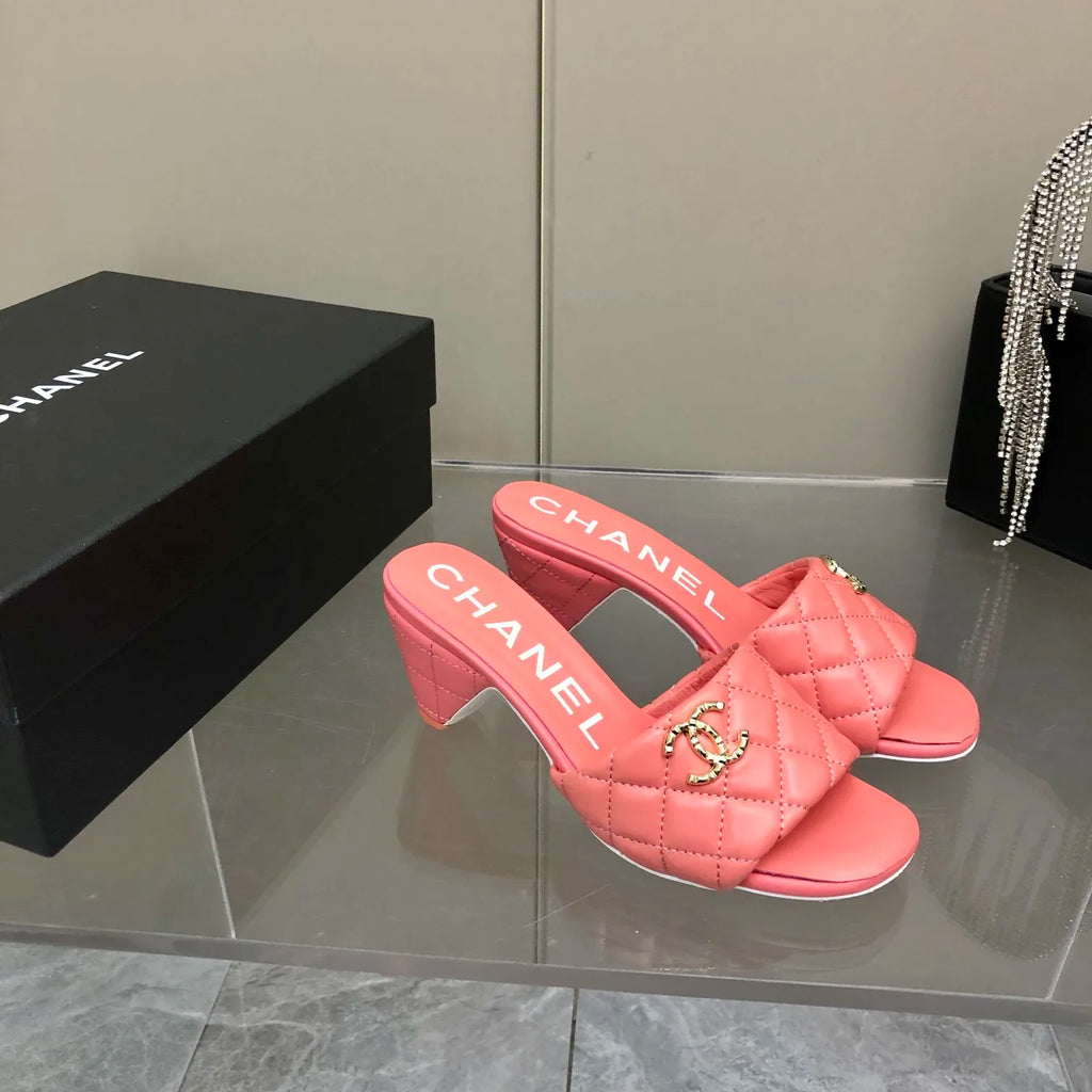 Hot Pink Mules S690784