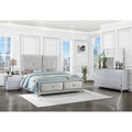 4-piece Wood Tufted Eastern King Bedroom Set N315139