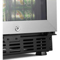 15 inch Built in Compressor Beverage Cooler 70 Cans Black E31817