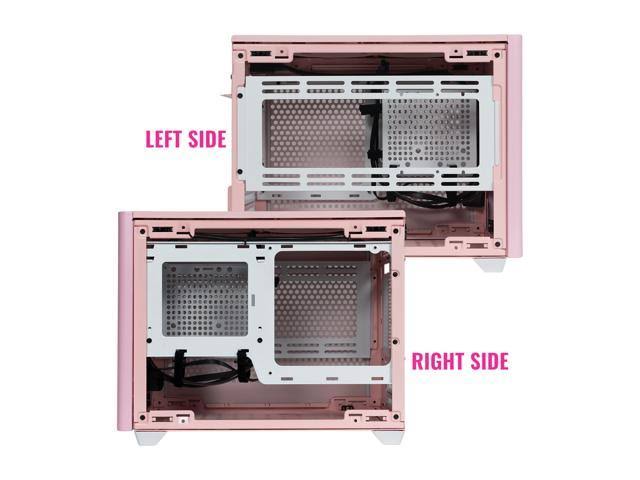 Mini-ITX Flamingo Pink Computer Case L883