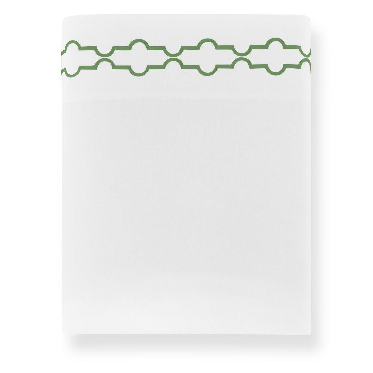 Green Sateen Flat Sheet V47057