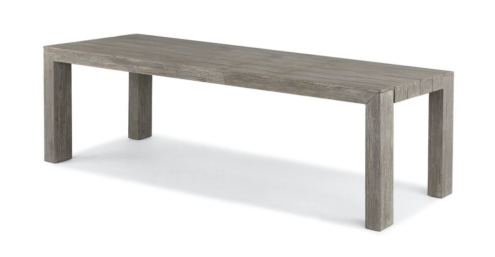 Outdoor Dining Table for 10 Solid Acacia J299