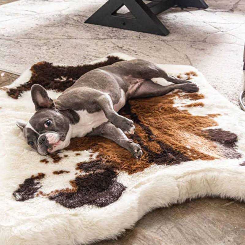Animal Print Memory Foam Dog Bed Q614