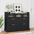 White 7 Drawer Wood Dresser K181