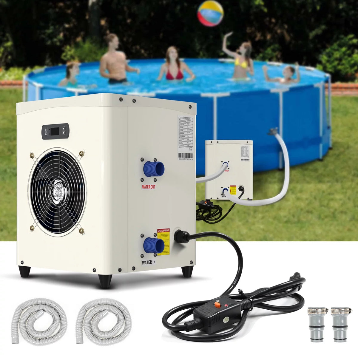 14331 BTU Mini Swimming Pool Heat Pump L732212