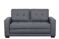 Dark Gray Convertible Sleeper Loveseat L304