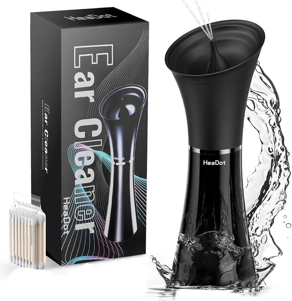 Electric Ear Wax Removal Water Powered Ear Cleaning Kit with 4 Pressure Modes IPX7 Z40512