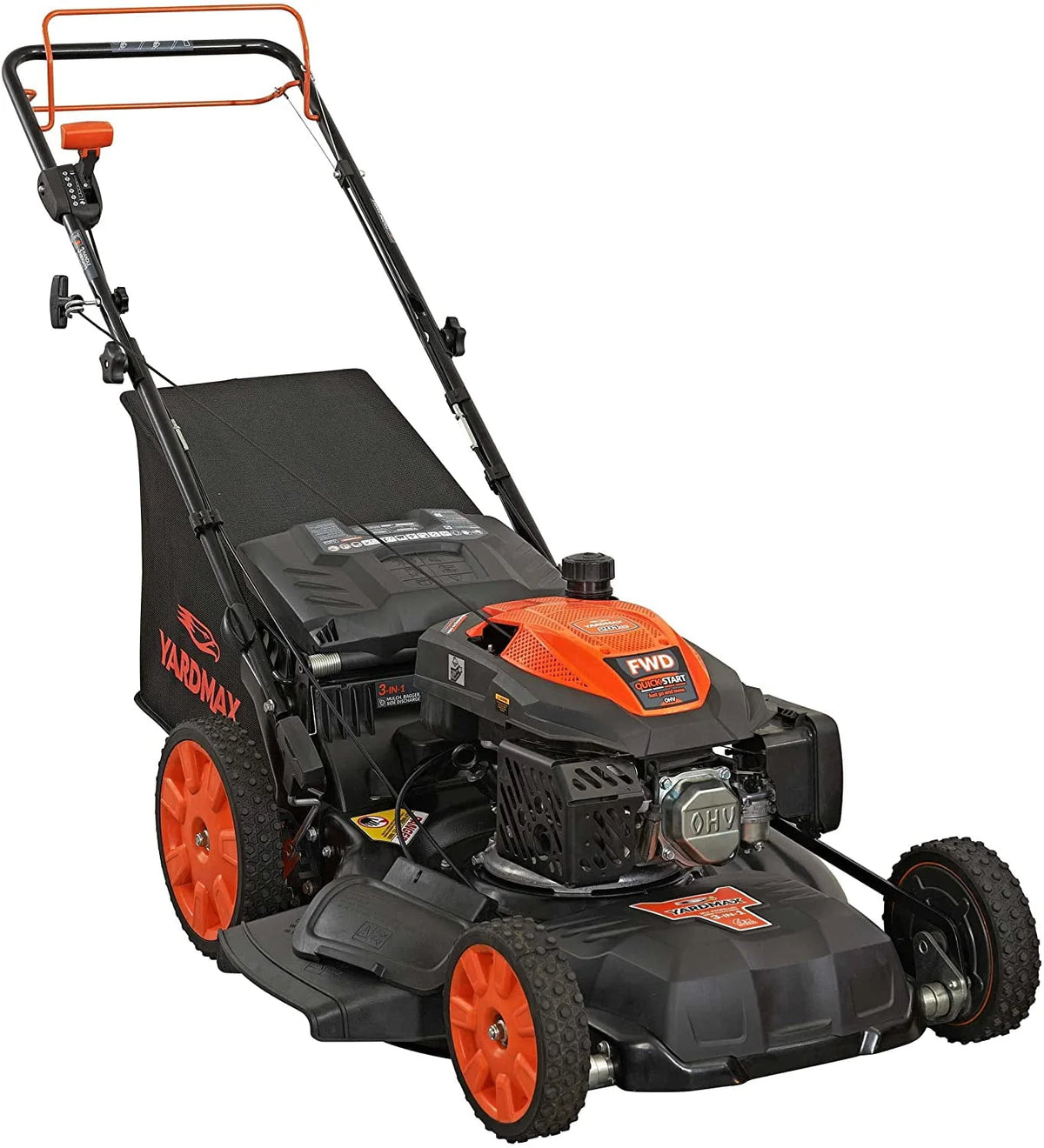 201cc 6 Speed 3-in-1 Gas Self Propelled Lawn Mower M98880