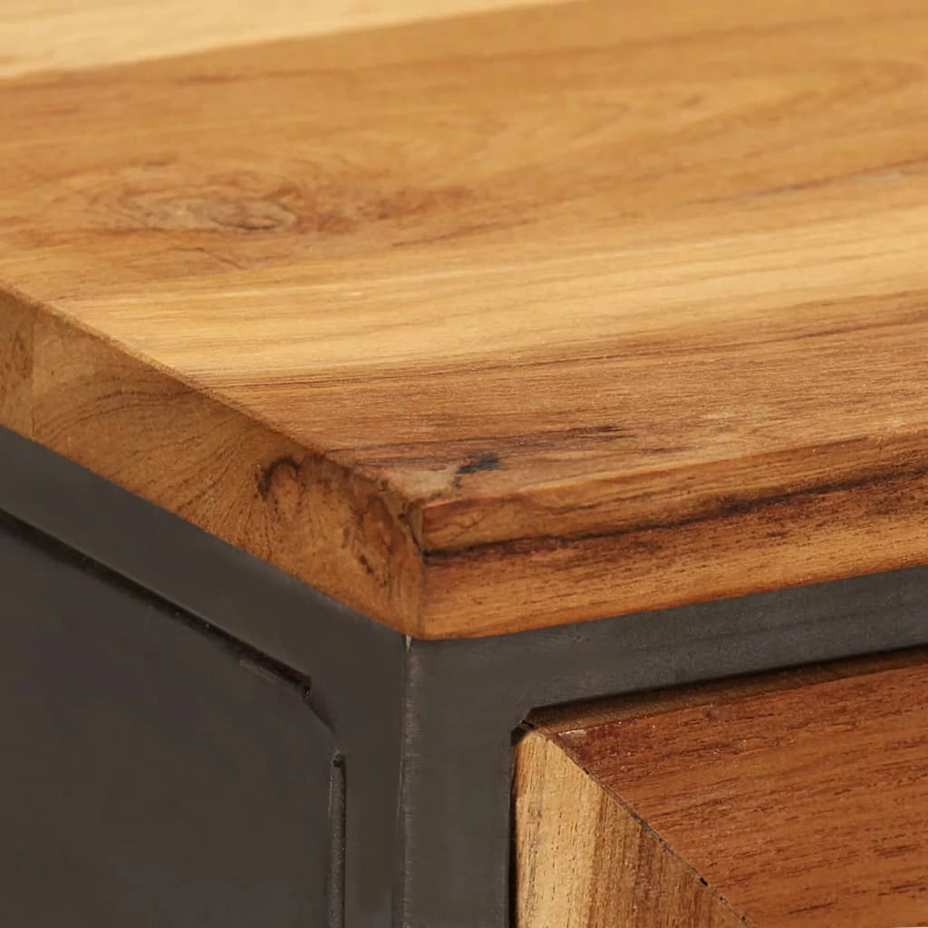 Recycled Teak and Steel Sideboard T900