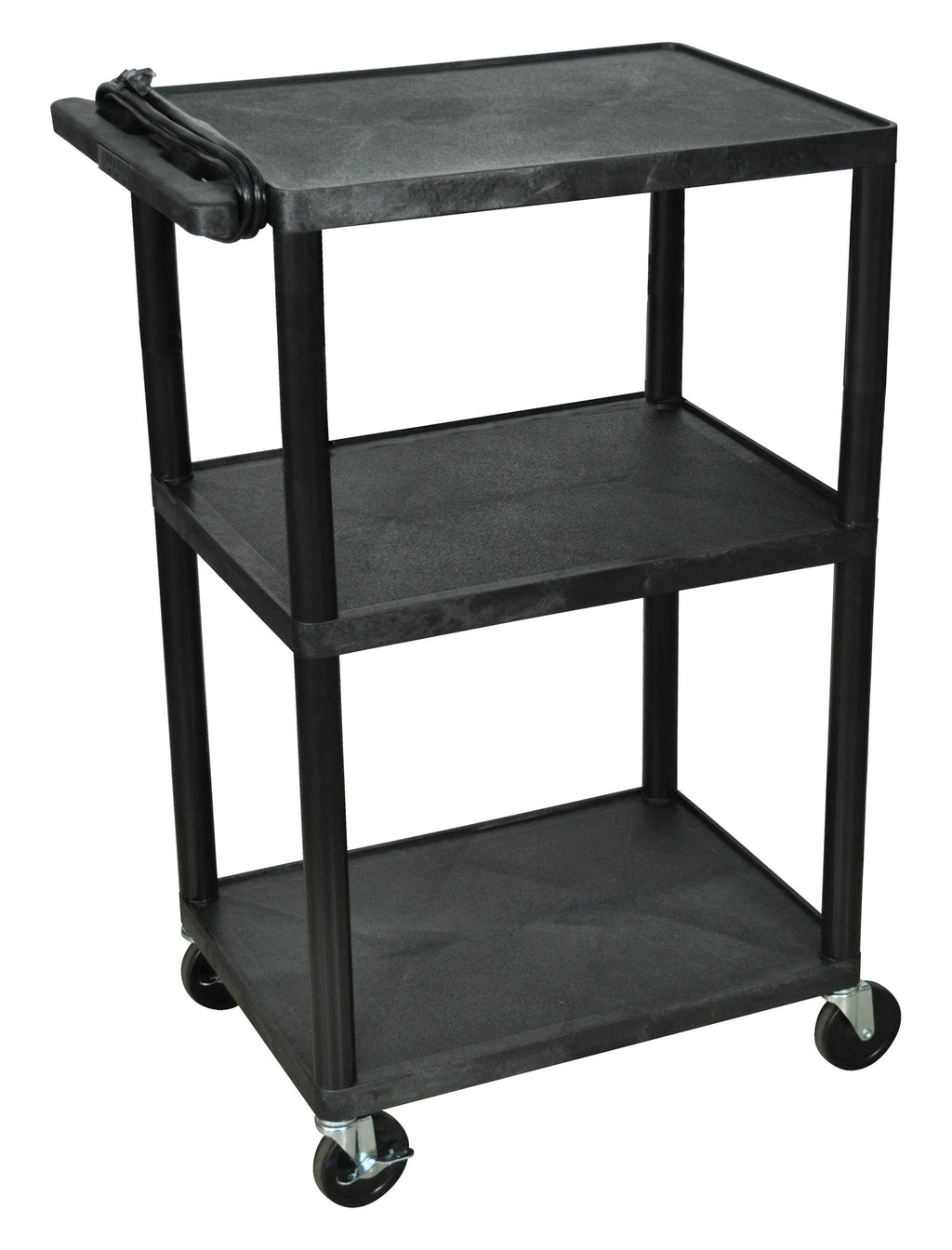 Black 42x22 Presentation Cart W5856
