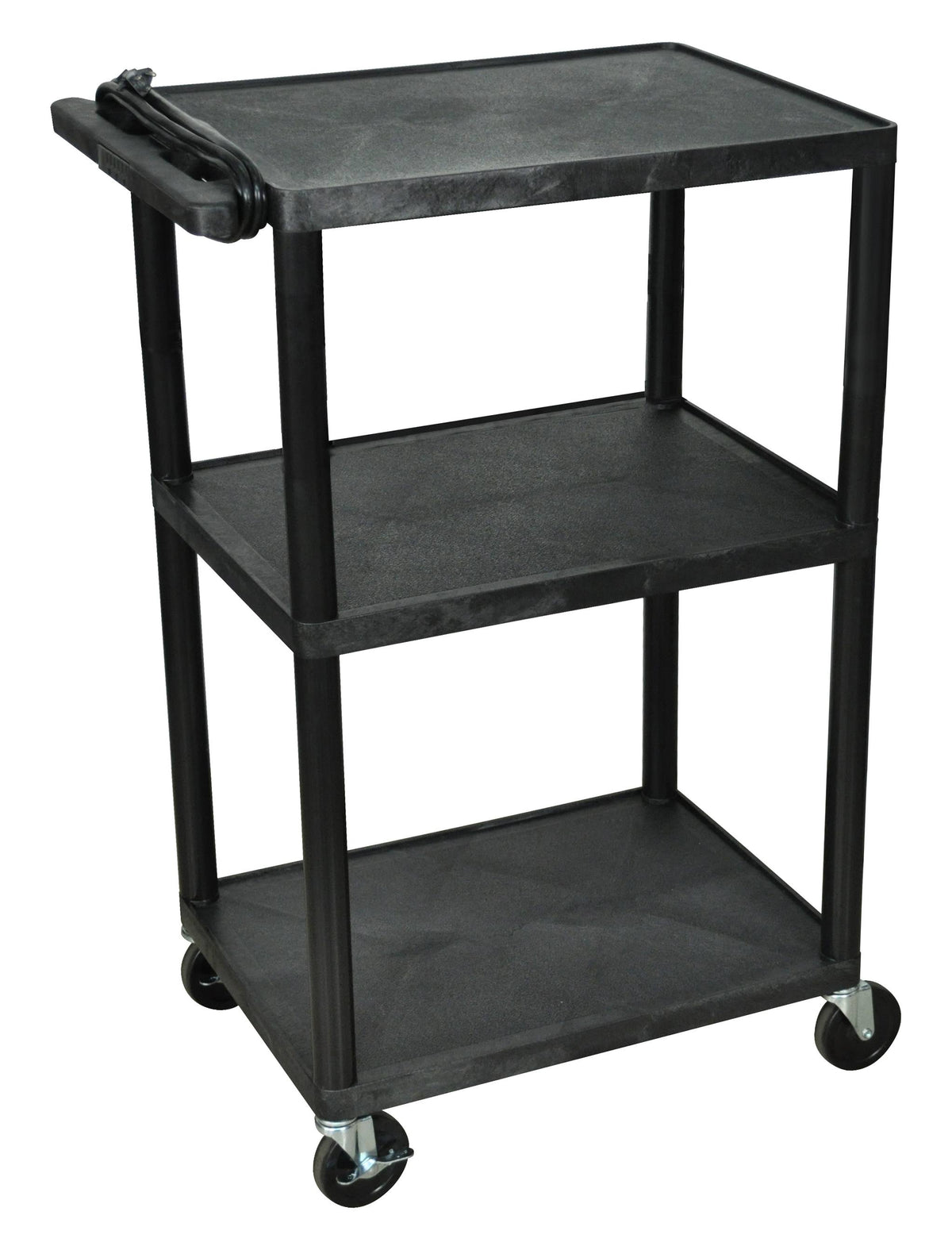 Black 42x22 Presentation Cart W5856