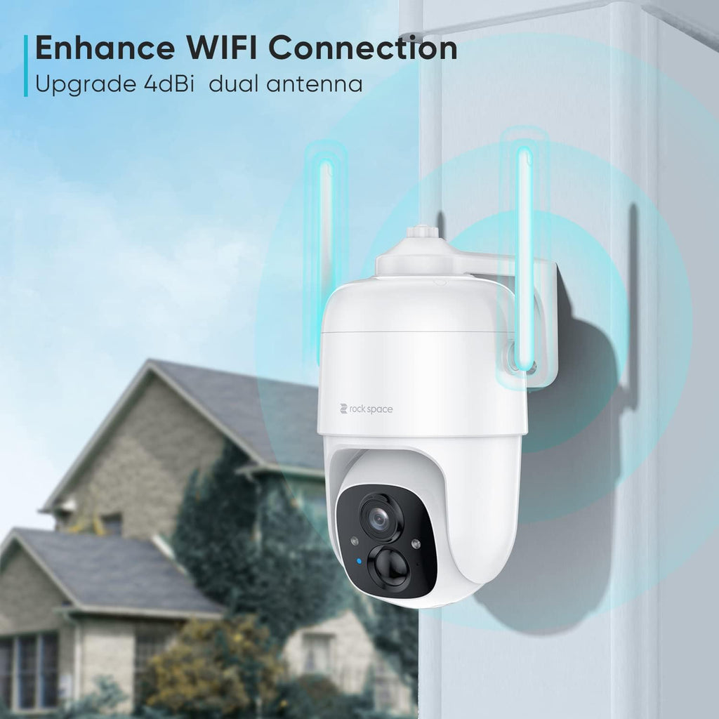 Wireless Outdoor Security Camera 1080P PTZ E416701