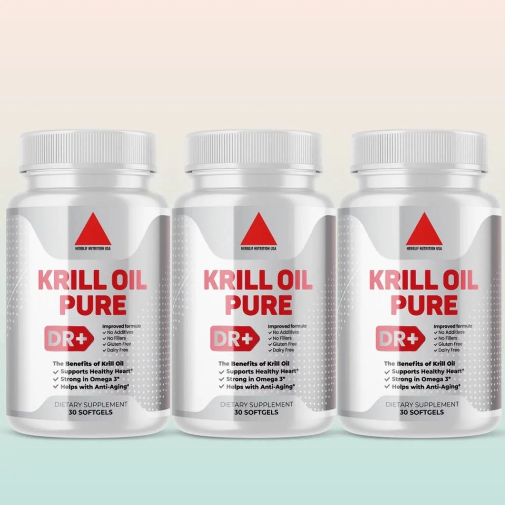 Omega-3 Antarctic Krill Oil 500mg 3-Pack L73606