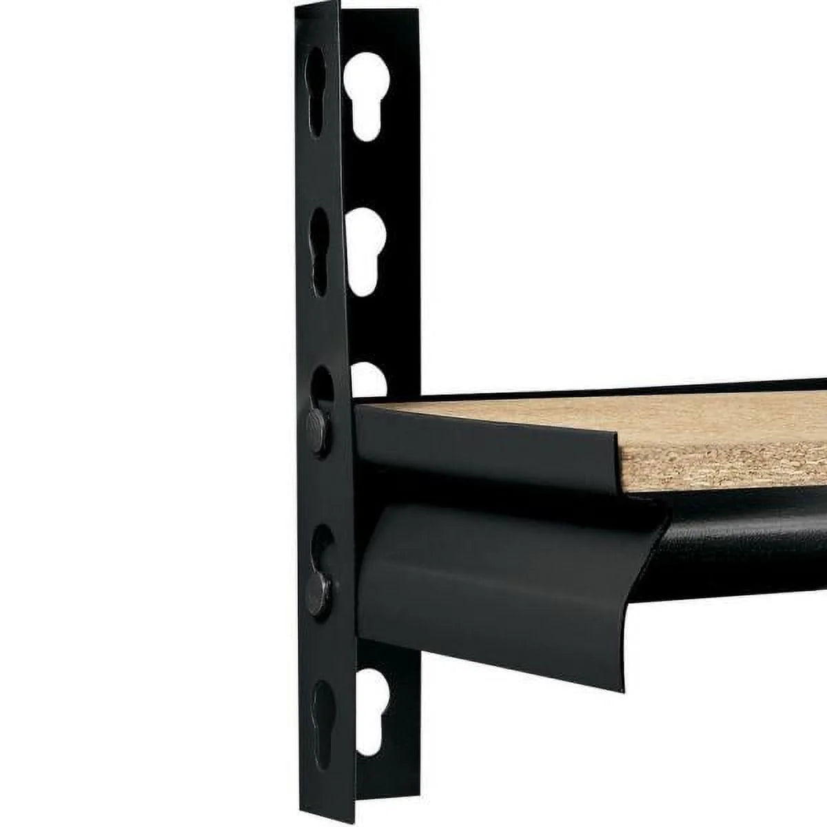 5-Shelf Steel Freestanding Shelving Unit Black H6294