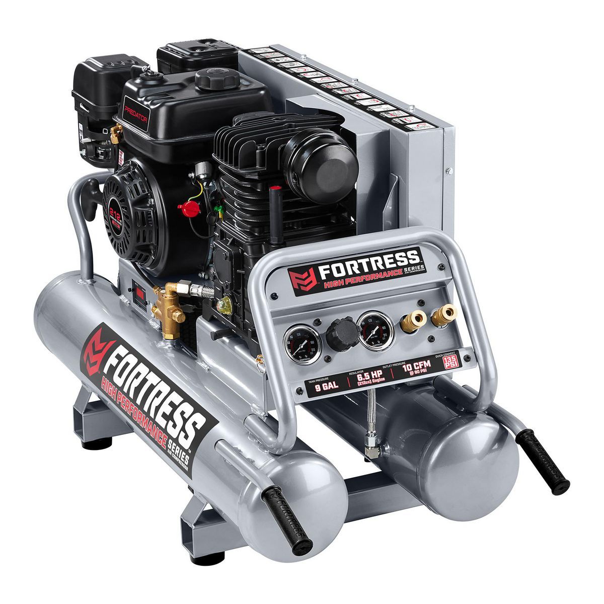 9 Gallon 135 PSI Gas Air Compressor P475345