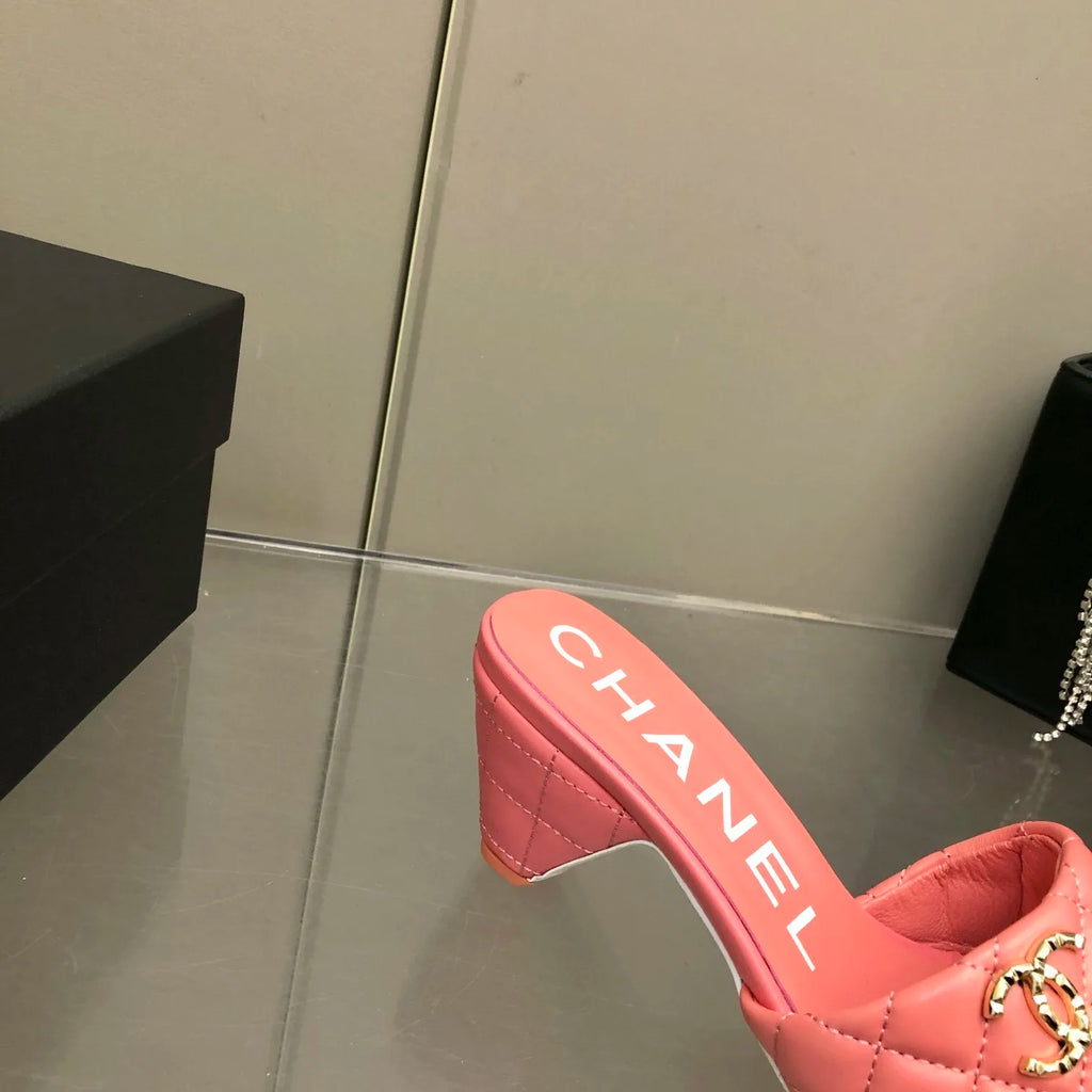 Hot Pink Mules S690784