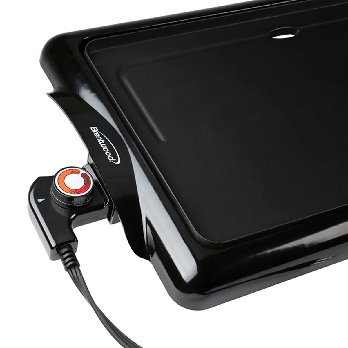 1400-Watt Non-Stick Electric Griddle with Drip Pan I2539