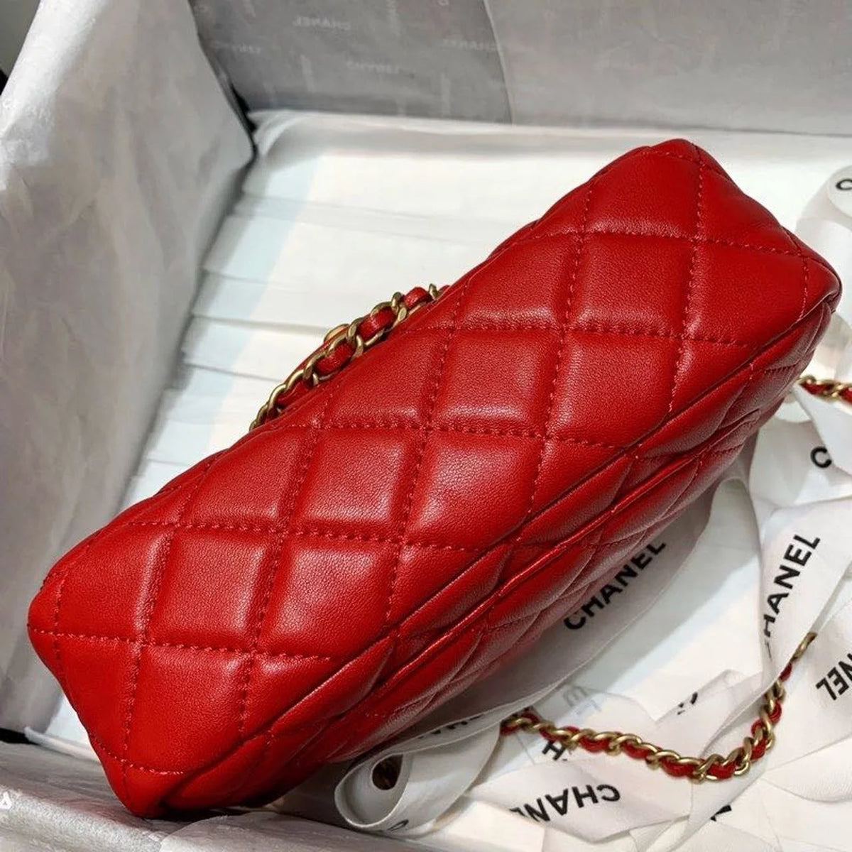 Red Flap Bag Z206341