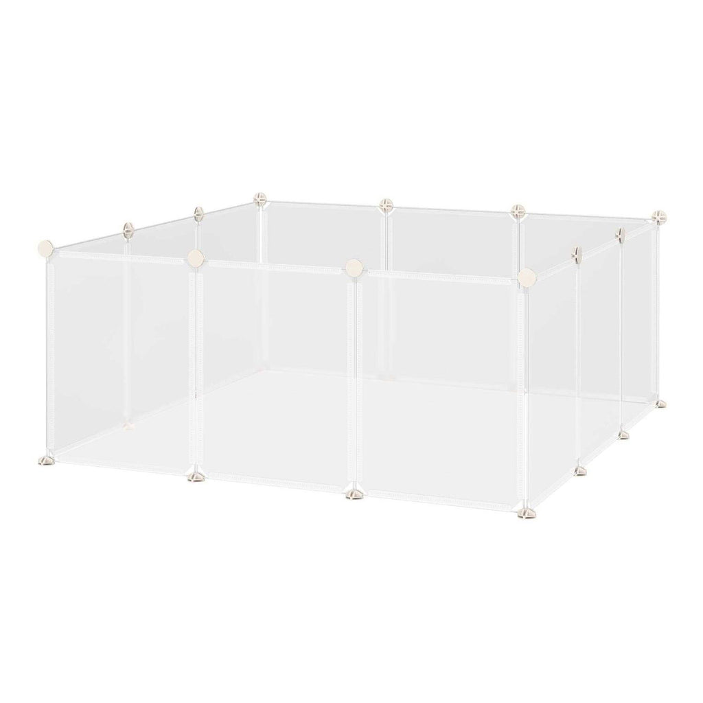 Portable Plastic Pet Playpen 12 Panels B2685